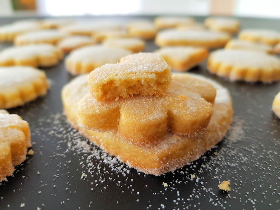 Cornmeal Shortbread Recipe Cuisine Fiend